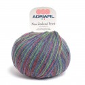 Adriafil New Zealand Print - 48 multicolour green denim wine - OP is OP