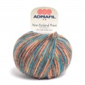 Adriafil New Zealand Print -49 multicolour yellow petrol blue - OP is OP