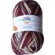 GB Match sokkenwol - kleur 7053 Bordeaux-Ecru-Geel-Grijs