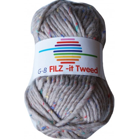 GB FILZ - it Tweed - 307 Beige 