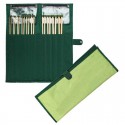 KnitPro Bamboe Breinaalden Set 25 cm - Op is OP
