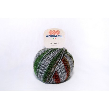 Adriafil Zebrino - 64 Multicolour fancy