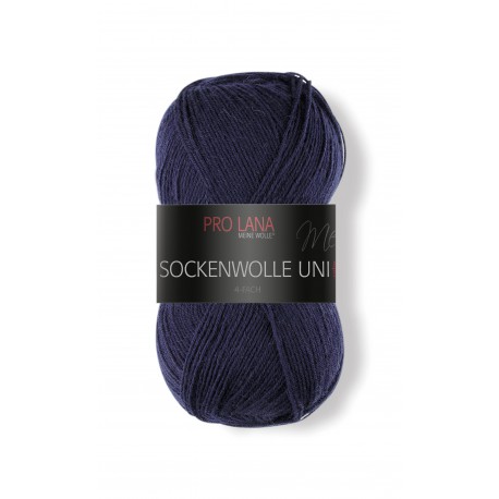 Pro Lana Sockenwolle Uni - 409 - Donker Blauw