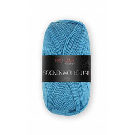 Pro Lana Sockenwolle Uni - 424 - Blauw