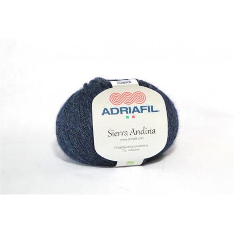 Adriafil Sierra Andina 100% Alpaca - kleur 23 Blauw