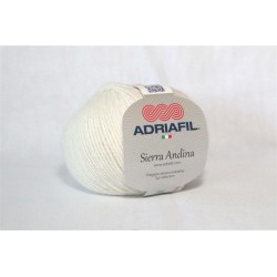 Adriafil Sierra Andina 100% Alpaca - kleur 30 Ivoor - OP is OP