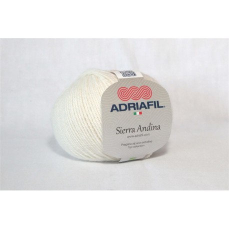 Adriafil Sierra Andina 100% Alpaca - kleur 30 Ivoor