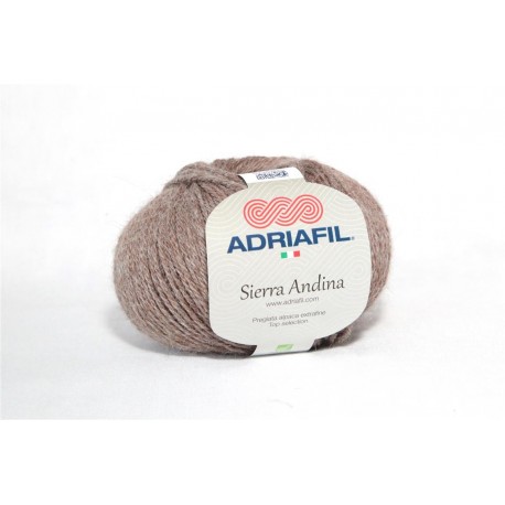 Adriafil Sierra Andina 100% Alpaca - kleur 33 Licht bruin