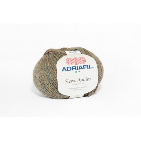 Adriafil Sierra Andina 100% Alpaca - kleur 95 Leger groen