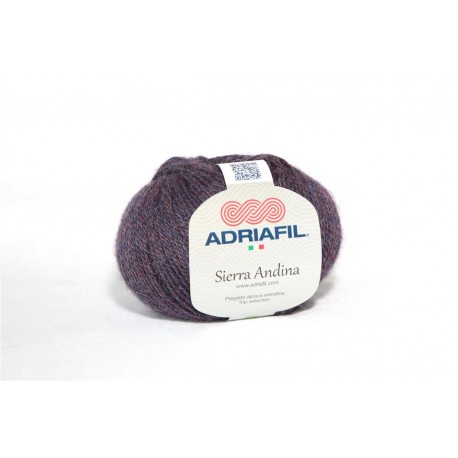 Adriafil Sierra Andina 100% Alpaca - kleur 96 Donker paars