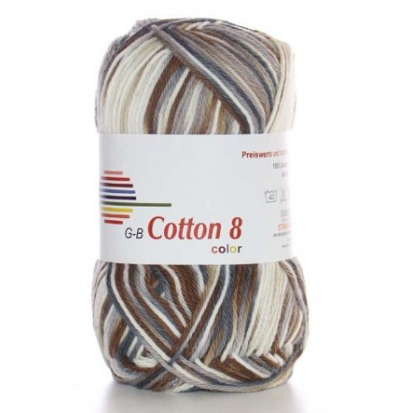 GB Cotton 8 Color 02 - Beige Bruin tinten