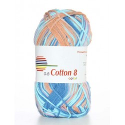 GB Cotton 8 Color 04 - Oranje Roze Blauw