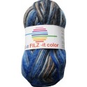 GB FILZ - it Color - 150 Blauw Bruin Grijs - OP is OP