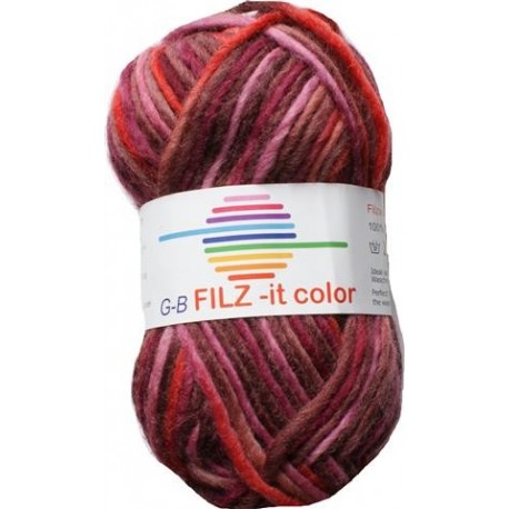 GB FILZ - it Color - 151 Rood-Roze-Fuchsia
