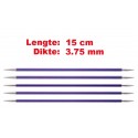 Knitpro Zing 15 cm Sokkennaalden 3.75 mm