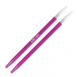 KnitPro Zing Verwisselbare Rondbreinaald 5.0 (11,5 cm) - Op is OP