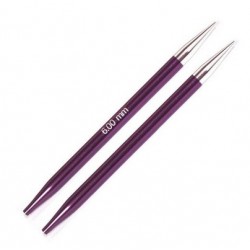 KnitPro Zing Verwisselbare Rondbreinaald 6.0 (11,5 cm) - Op is OP