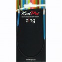 Knitpro Zing 25 cm Rondbreinaaldjes - Sokkennaaldjes - 4.0