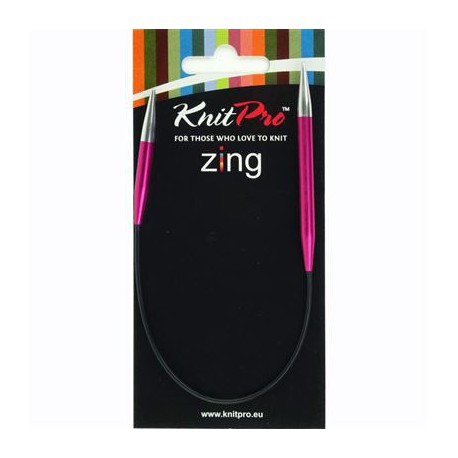 Knitpro Zing 25 cm Rondbreinaaldjes - Sokkennaaldjes - 5.0