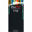 Knitpro Zing 25 cm Rondbreinaaldjes - Sokkennaaldjes - 3.25