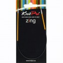 Knitpro Zing 25 cm Rondbreinaaldjes - Sokkennaaldjes - 2.25 - Op is OP