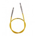 KnitPro kabel 40 cm (geel)