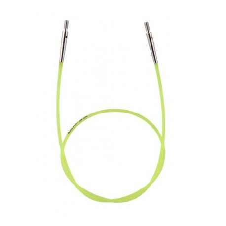 KnitPro kabel 60 cm (neon geel)