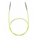 KnitPro kabel 60 cm (neon geel) - Op is OP