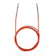 KnitPro kabel 100 cm (rood)
