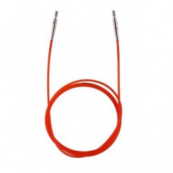 KnitPro kabel 100 cm (rood) - Op is OP
