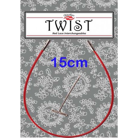 Chiaogoo Twist Red kabel Mini - 15 cm 