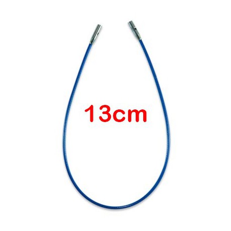 Chiaogoo Twist Blue X-Flex kabel Small - 13 cm 
