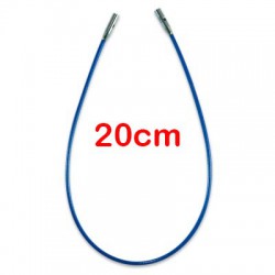 Chiaogoo Twist Blue X-Flex kabel Small - 20 cm 