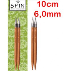 Chiaogoo Verwisselbare Naaldpunten 6.0 - Spin Bamboe Large (10 cm)