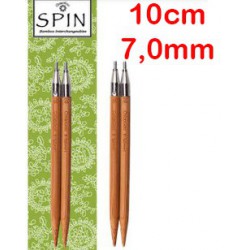 Chiaogoo Verwisselbare Naaldpunten 7.0 - Spin Bamboe Large (10 cm)