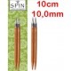 Chiaogoo Verwisselbare Naaldpunten 10.0 - Spin Bamboe Large (10 cm)