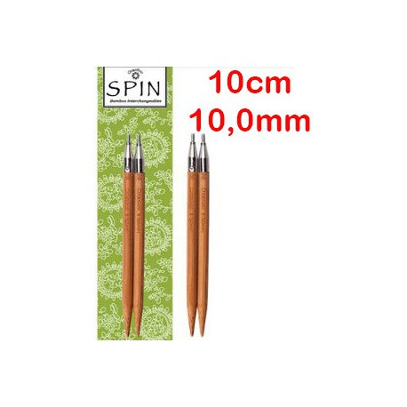 Chiaogoo Verwisselbare Naaldpunten 10.0 - Spin Bamboe Large (10 cm)