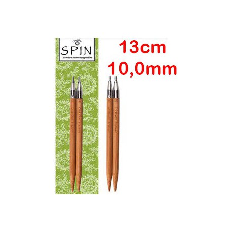 Chiaogoo Verwisselbare Naaldpunten 10.0 - Spin Bamboe Large (13 cm)