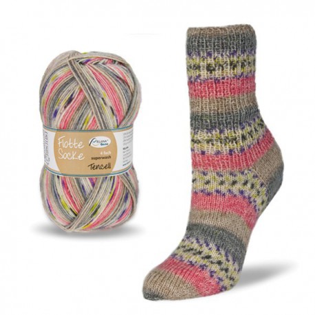 Rellana Flotte Socke Tencel - 1593