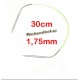 HiyaHiya Steel rondbreinaald 30 cm - 1.75 mm