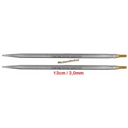 HiyaHiya Steel 13 cm - 3.0 mm - verwisselbare Small naaldpunten-tips