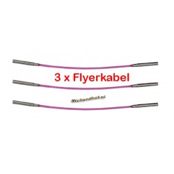 HiyaHiya 20 cm - verwisselbare Flyer kabels TRIO