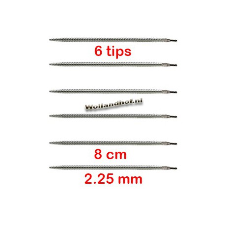 HiyaHiya Steel 8 cm - 2.25 mm - Flyers Trio Tips