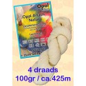 Ongeverfde Opal Sokkenwol - 4 draads