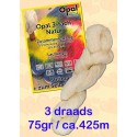 Ongeverfde Opal Sokkenwol - 3 draads