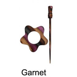 KnitPro Symphonie Sjaalspeld - Garnet Lilac