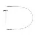 Chiaogoo SWIV360 Silver Kabel Small - 15 cm