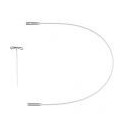 Chiaogoo SWIV360 Silver Kabel Small - 20 cm