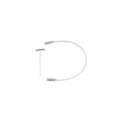 Chiaogoo SWIV360 Silver Kabel Large - 13 cm