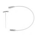 Chiaogoo SWIV360 Silver Kabel Large - 13 cm